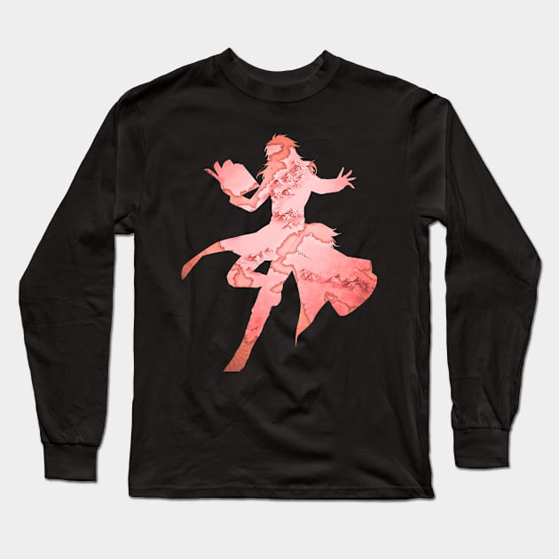 Hugh: Worldly Mage Long Sleeve T-Shirt by Raven's Secret Shop